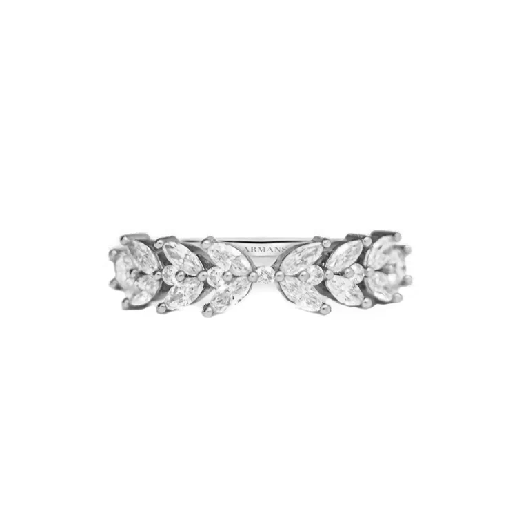 Butterfly Mixed Diamond Band - Image 3