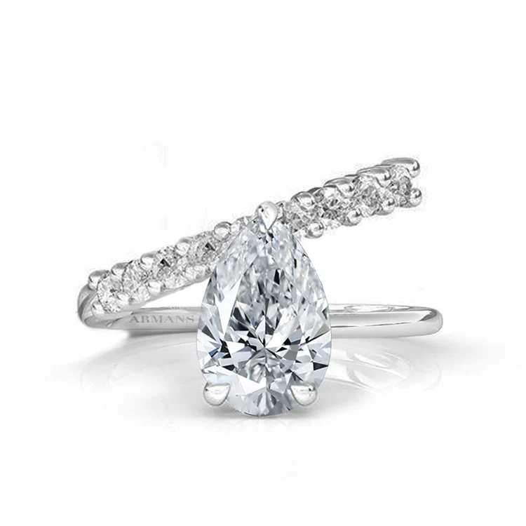 Carly Comet Engagement Ring - Image 2