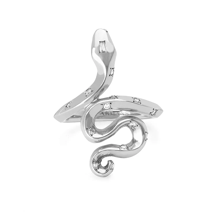 Cleo Snake Diamond Ring - Image 2