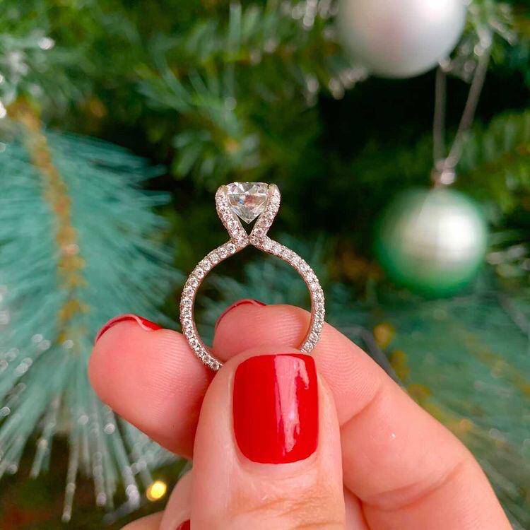 Cloud Nine Lab Grown Diamond Engagement Ring - Image 3