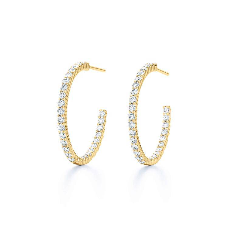 Cora Diamond Hoops - Image 3