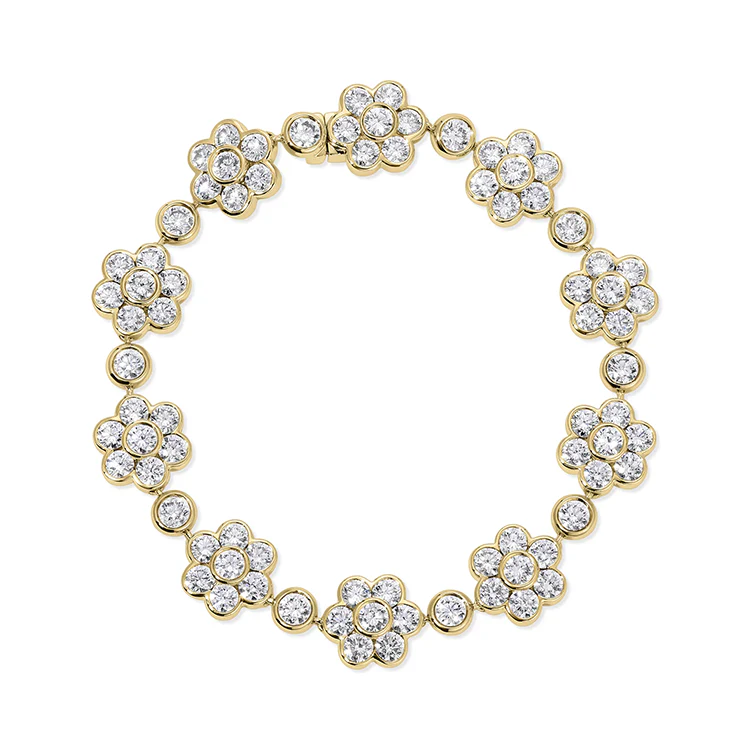 Diamond Bloom Bracelet