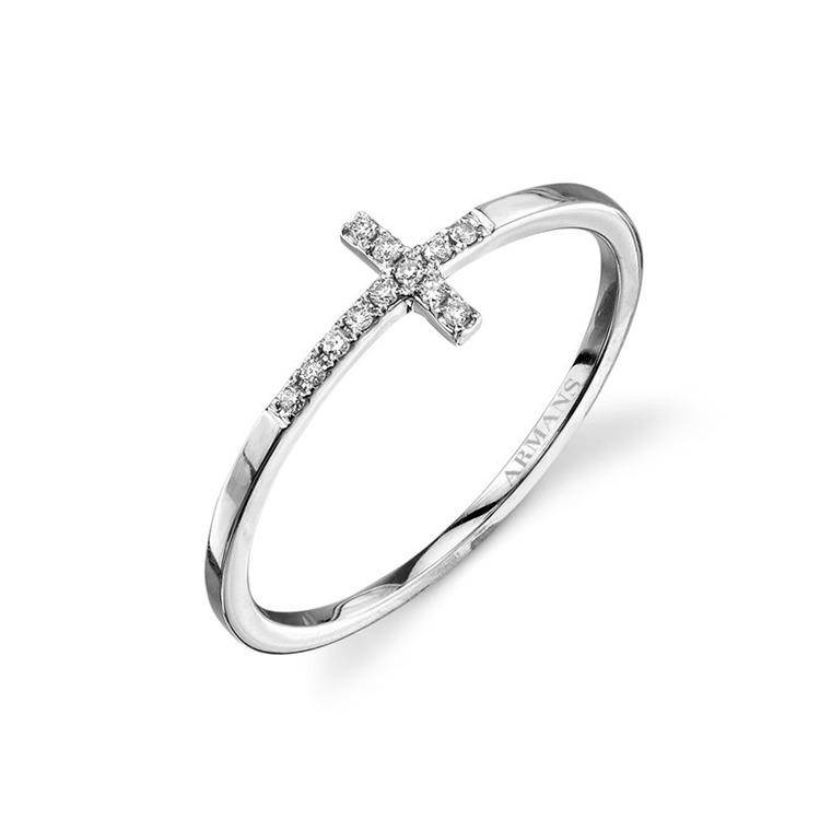 Diamond Cross Ring - Image 2