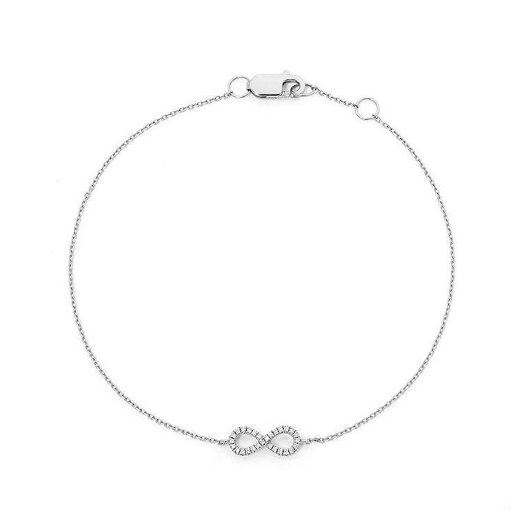 Diamond Infinity Bracelet - Image 2