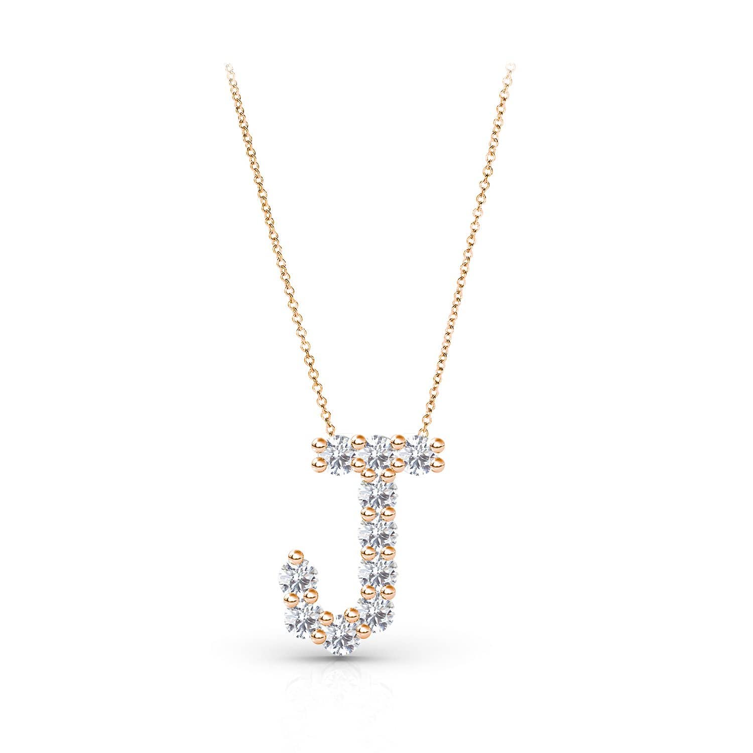 Diamond Initial Pendant - Image 10
