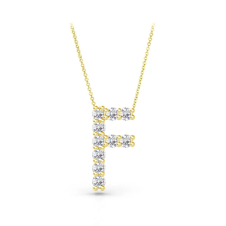 Diamond Initial Pendant - Image 20