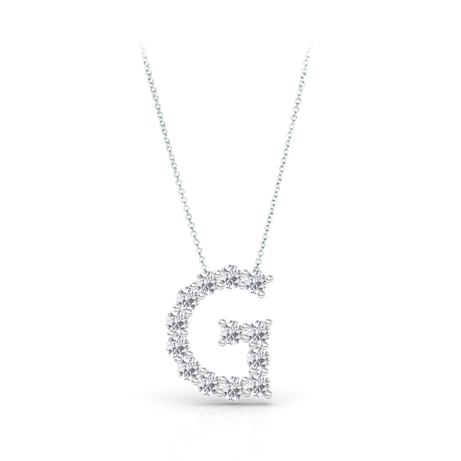 Diamond Initial Pendant - Image 21