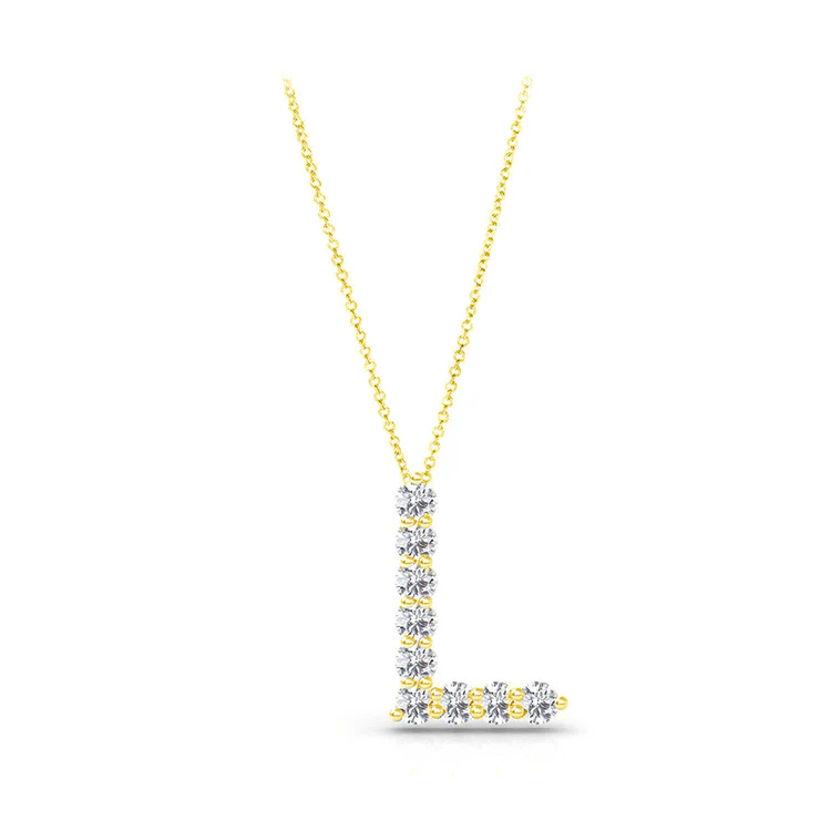Diamond Initial Pendant - Image 28