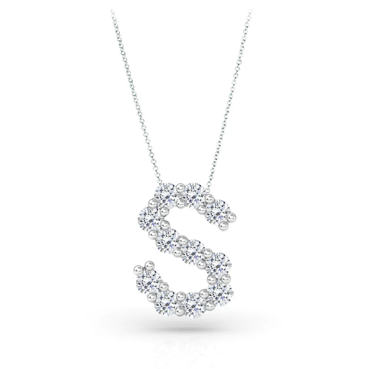 Diamond Initial Pendant - Image 34