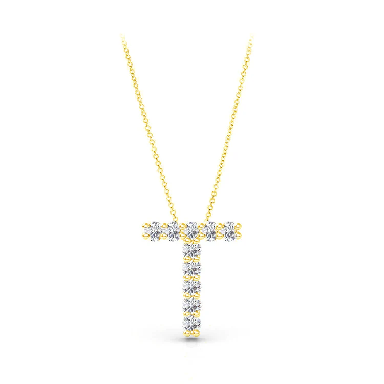 Diamond Initial Pendant - Image 37