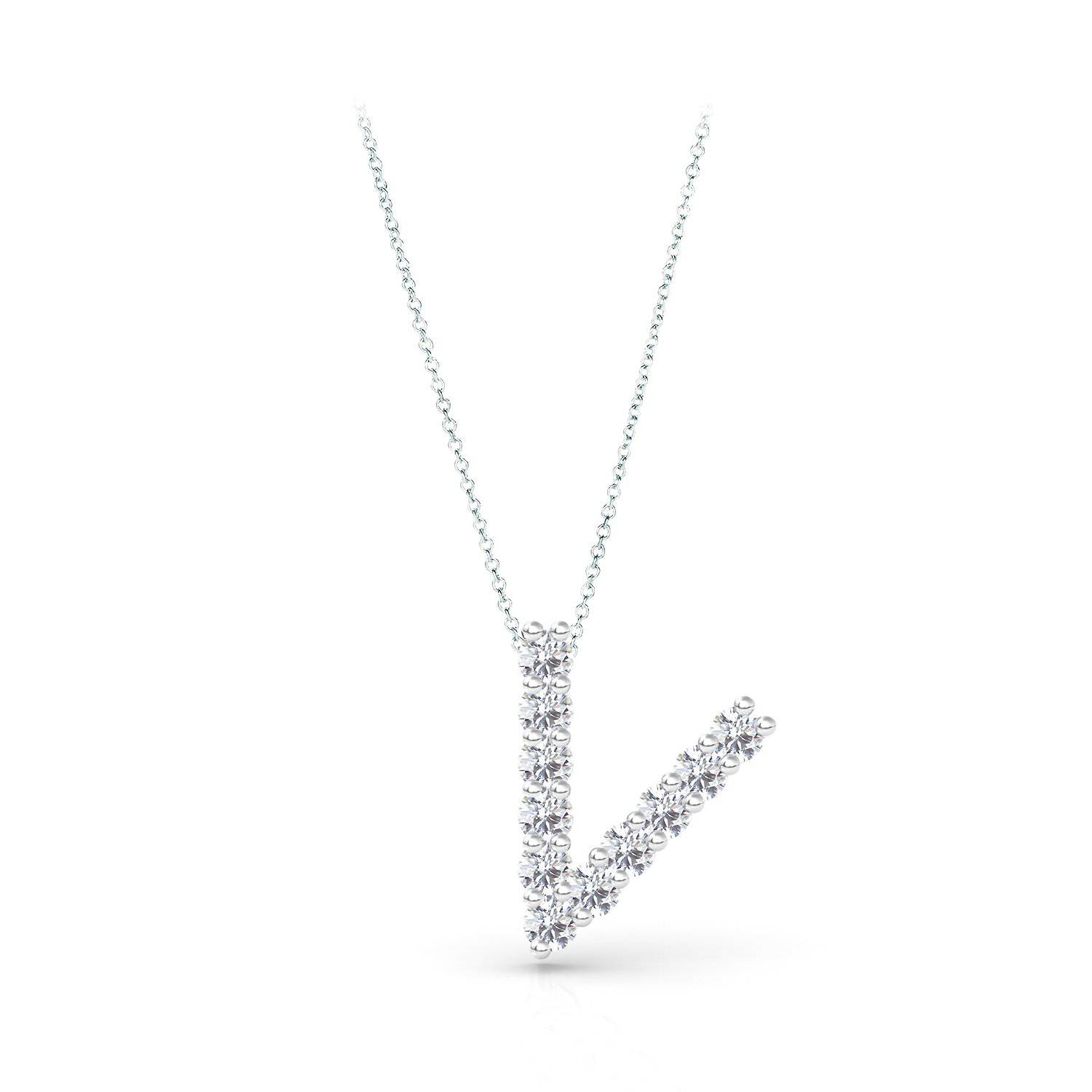Diamond Initial Pendant - Image 38