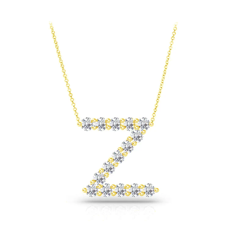 Diamond Initial Pendant - Image 41