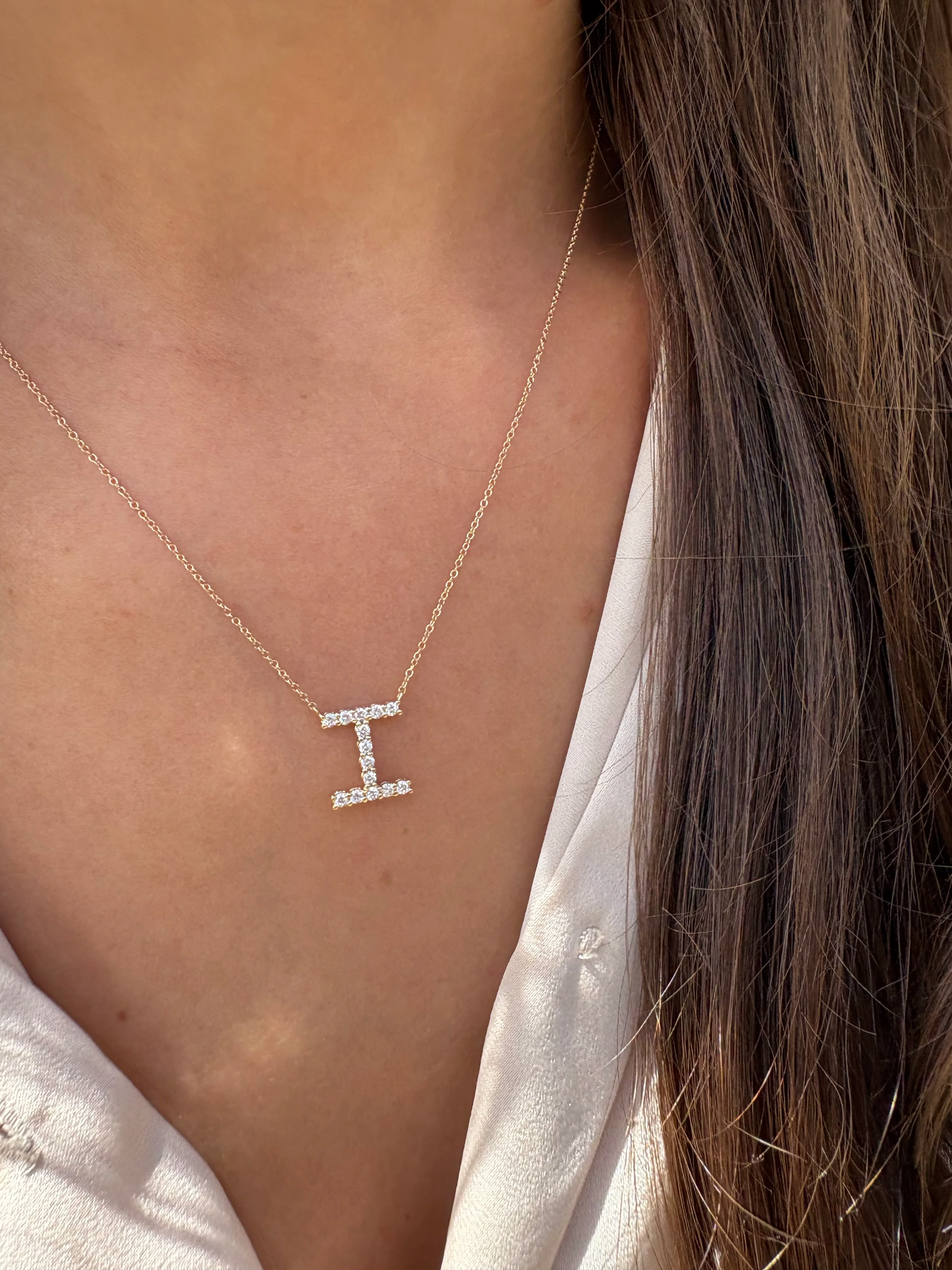 Diamond Initial Pendant - Image 44