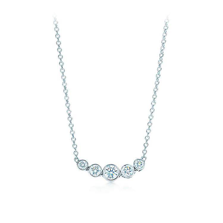 Diamond Line Necklace - Image 2