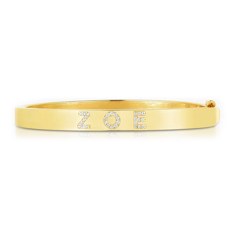Diamond Name Bangle - Image 3