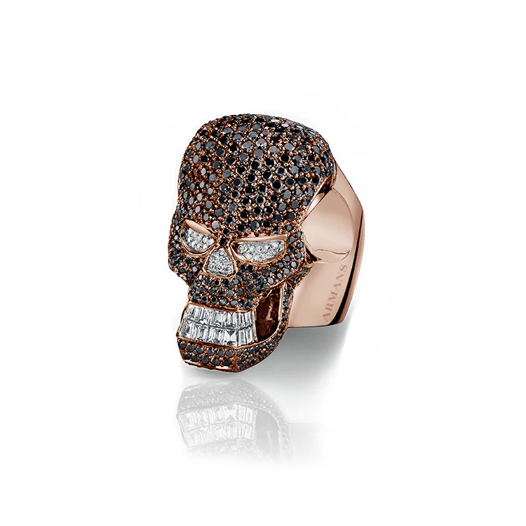 Diamond Skull Ring - Image 2
