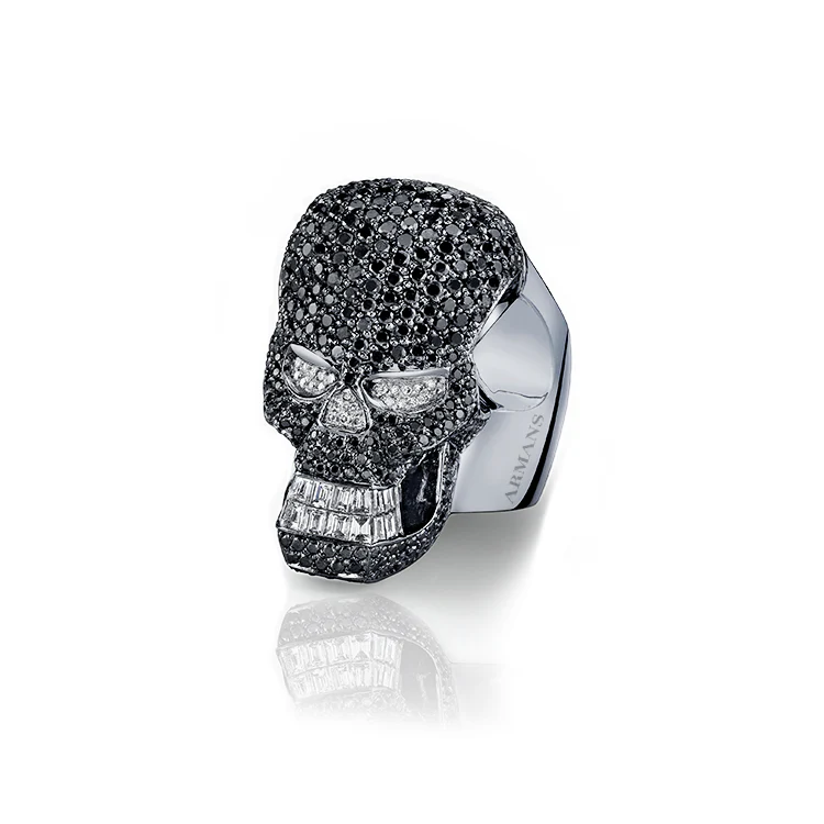 Diamond Skull Ring - Image 3