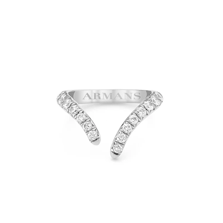 Diamond Snake Ring - Image 2