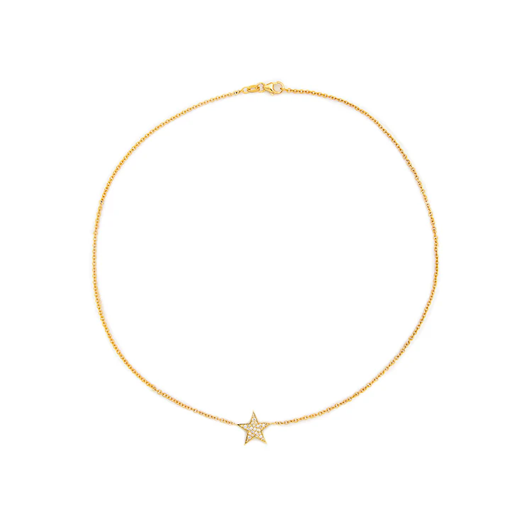 Diamond Star Necklace - Image 3