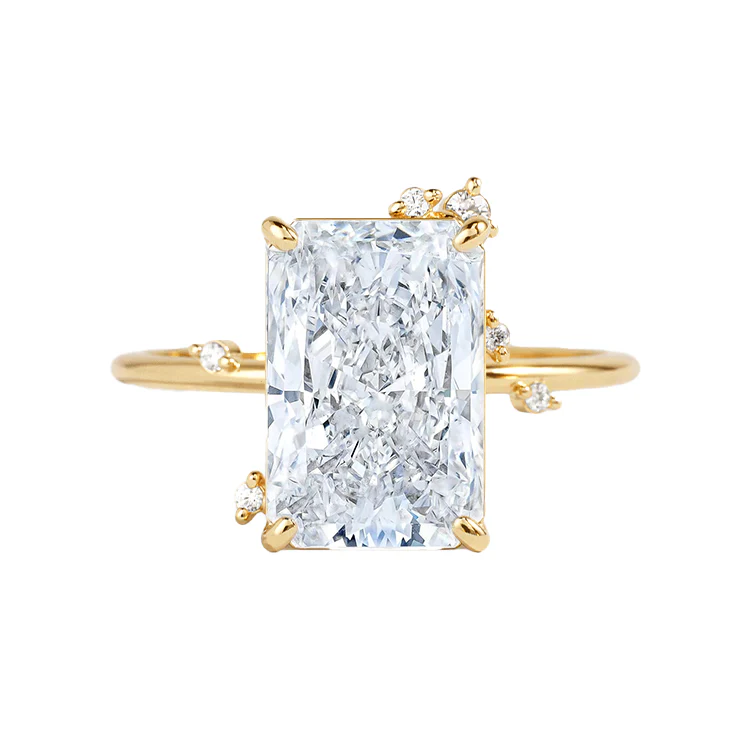 Elena Radiant Diamond Engagement Ring