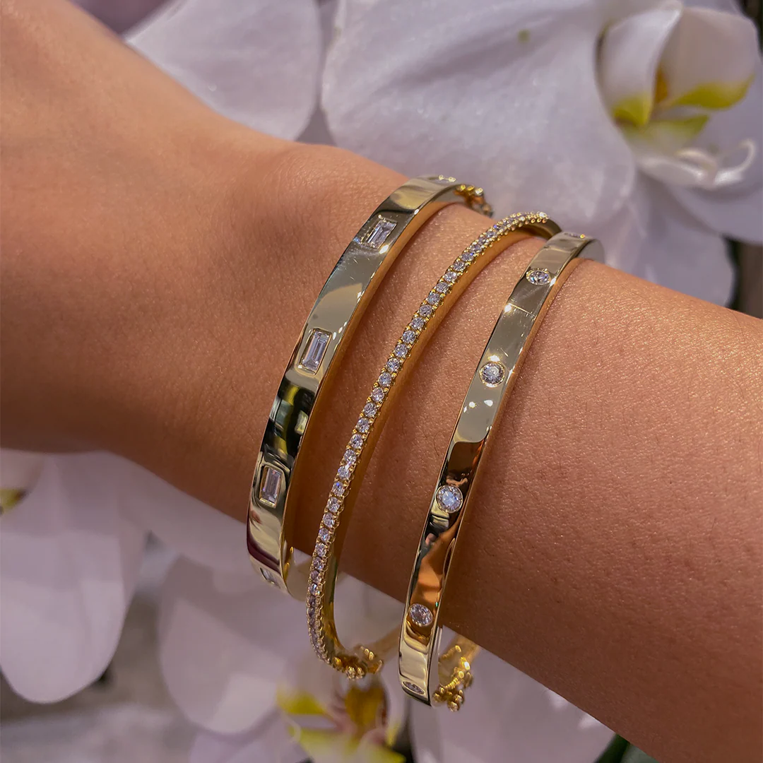 Elsa Diamond Bangle - Image 6