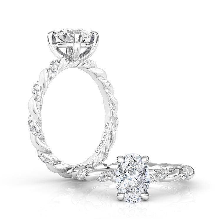 Entangled Lab Grown Engagement Ring