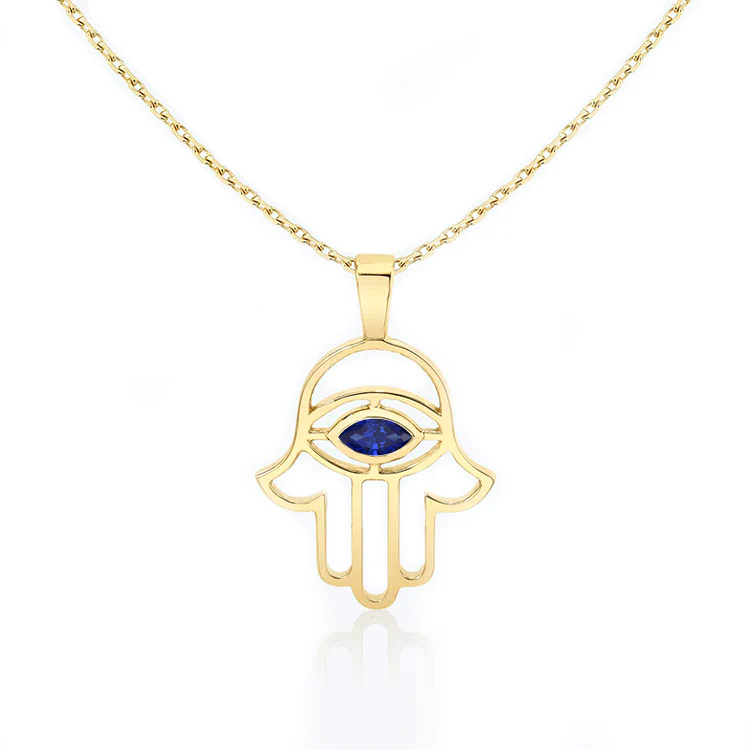 Hamsa Hand Necklace - Image 5