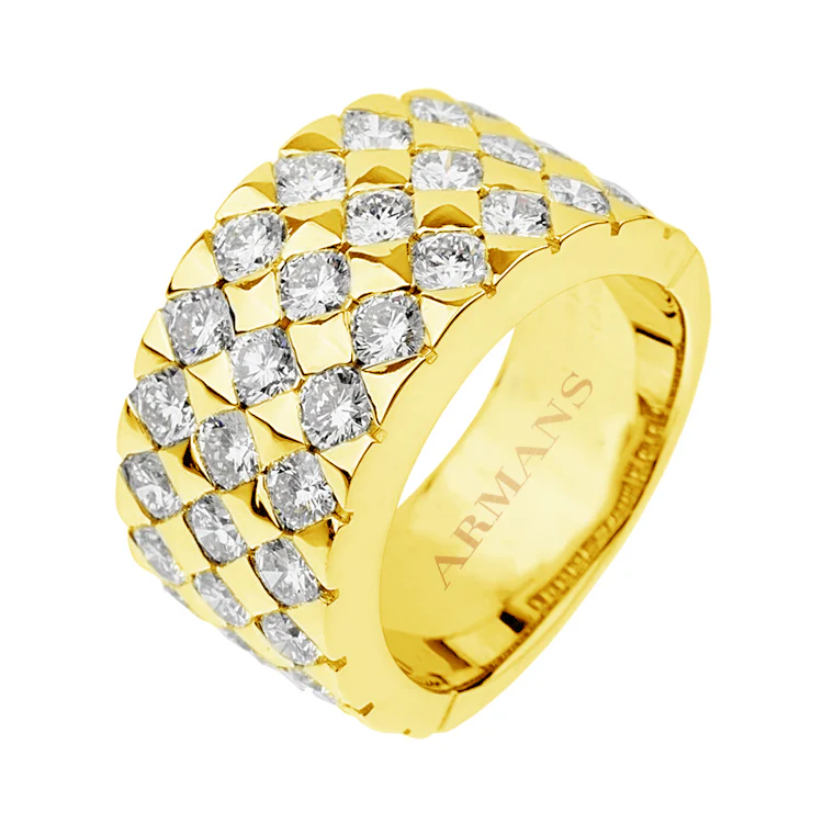 Imperial Mens Diamond Wedding Band - Image 3
