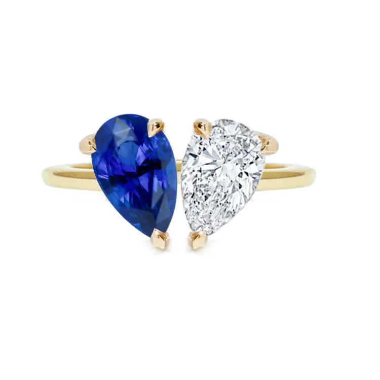 Isla Two Stone Engagement Ring