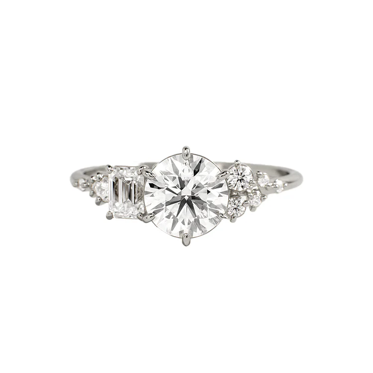 Kalliope Lab Grown Diamond Engagement Ring - Image 3