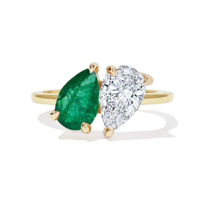 Kendra Two Stone Engagement Ring