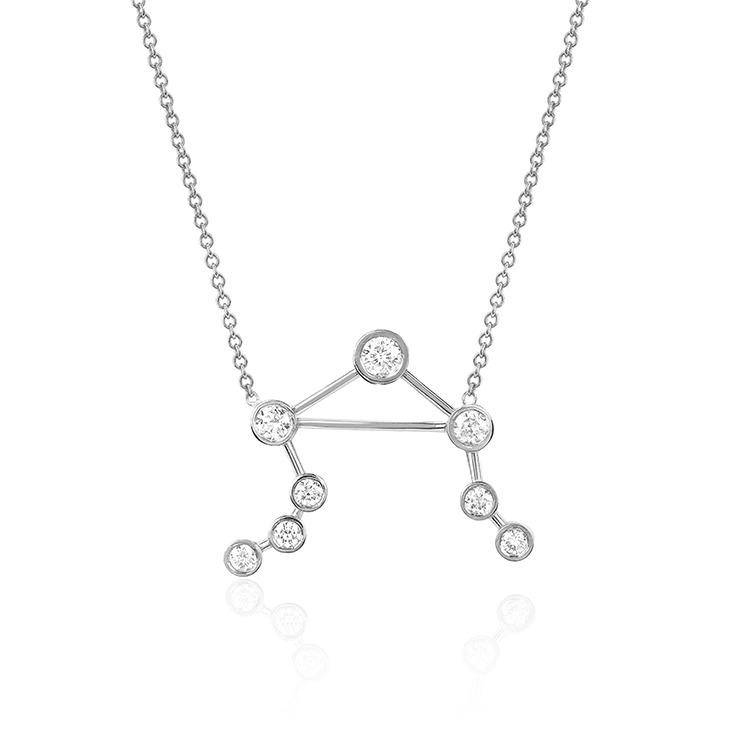 Libra Diamond Constellation Necklace - Image 3