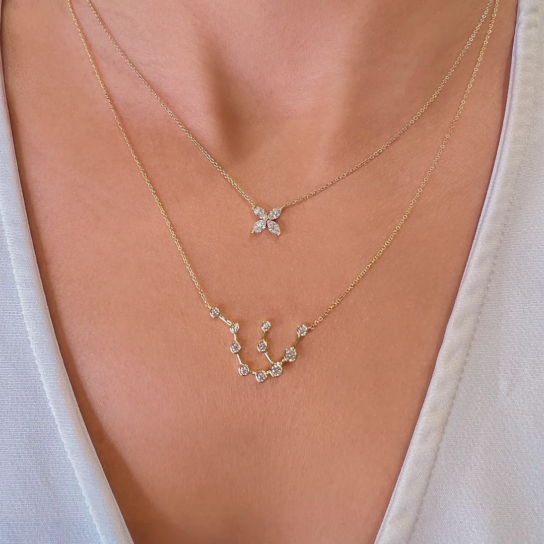 Lily Lab Grown Diamond Pendant - Image 4