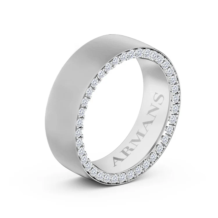 Marcel Diamond Wedding Band
