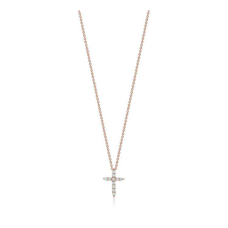 Men's Diamond Cross Necklace - Image 6