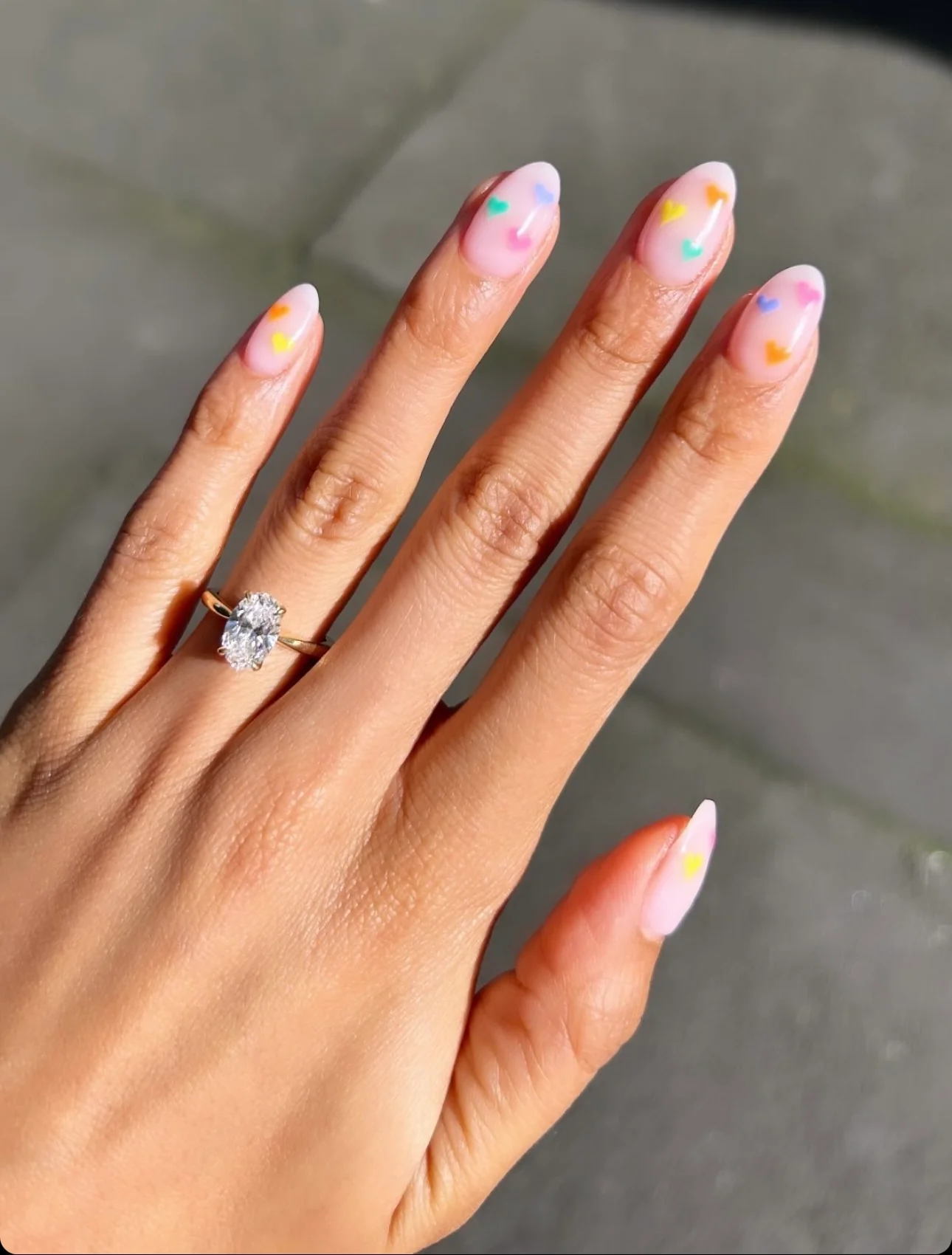 Oval Allure Lab Grown Engagement Ring - Image 4
