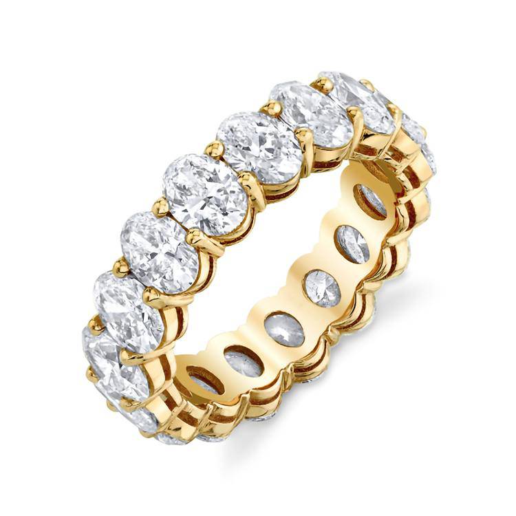 Oval Wedding Band - Image 3