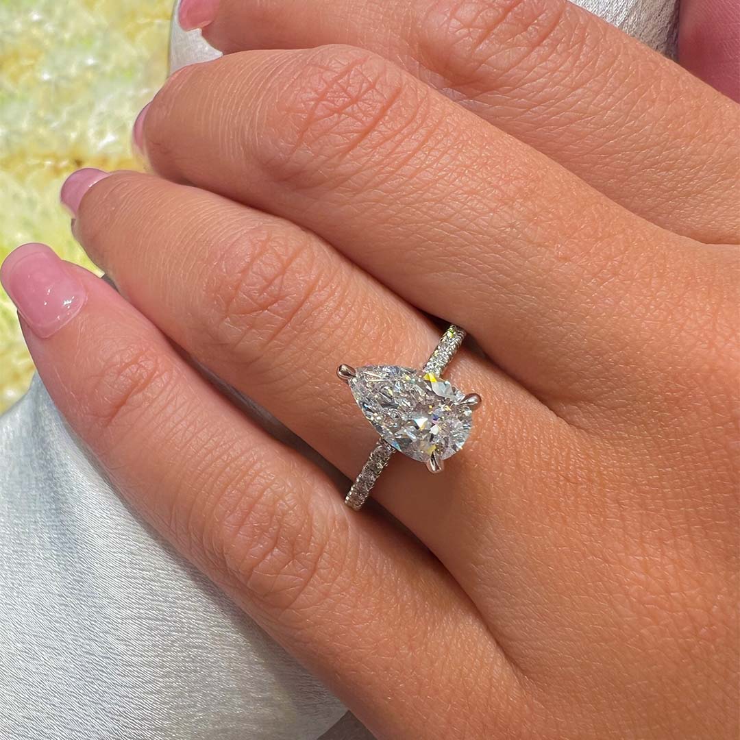 Pear Allegra Engagement Ring - Image 6