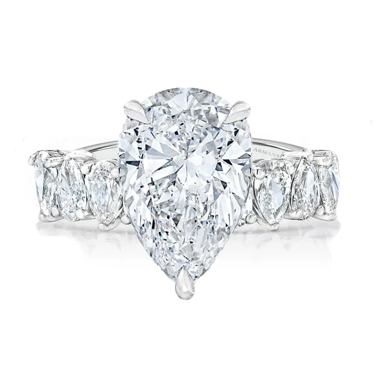 Pearsuasion Lab Grown Diamond Engagement Ring