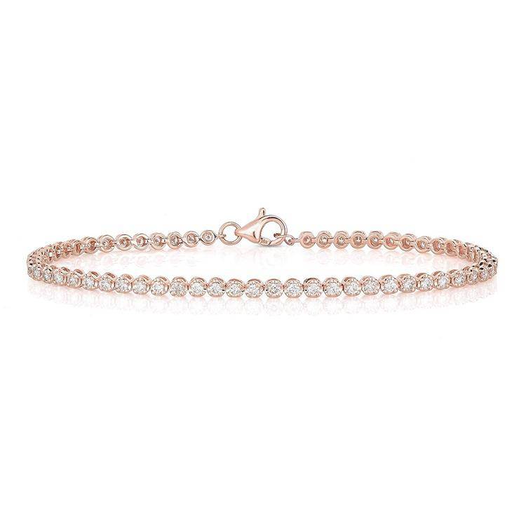 Petite Diamond Tennis Bracelet - Image 7