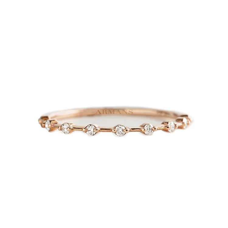 Petite Emily Diamond Band - Image 3