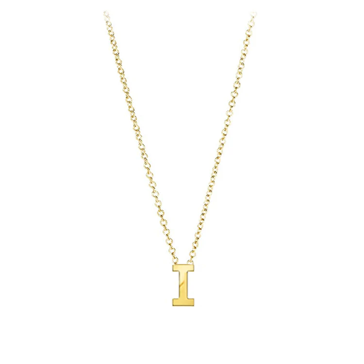 Petite Initial Necklace - Image 12