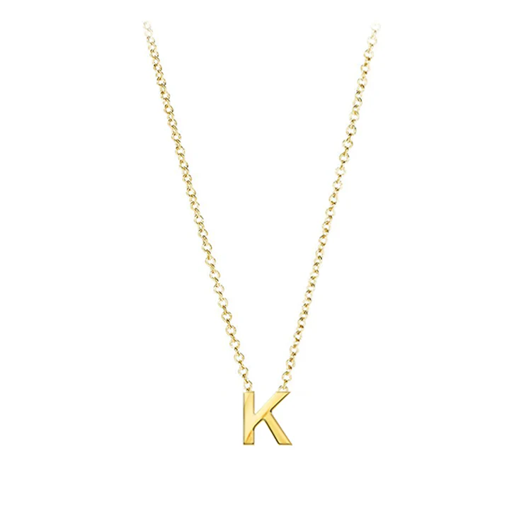 Petite Initial Necklace - Image 14