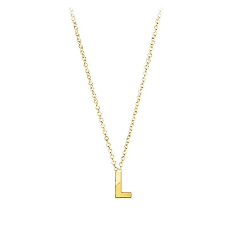 Petite Initial Necklace - Image 15