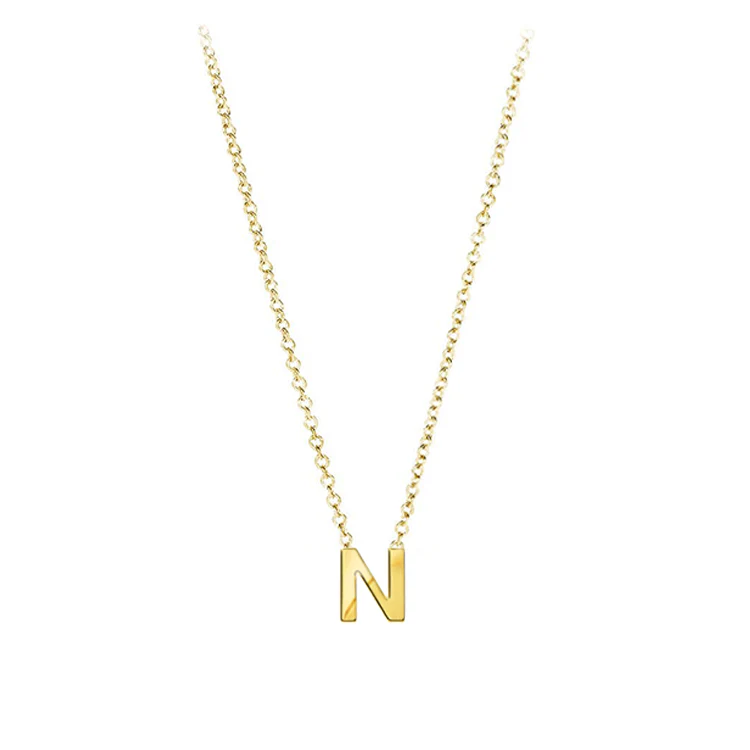 Petite Initial Necklace - Image 17