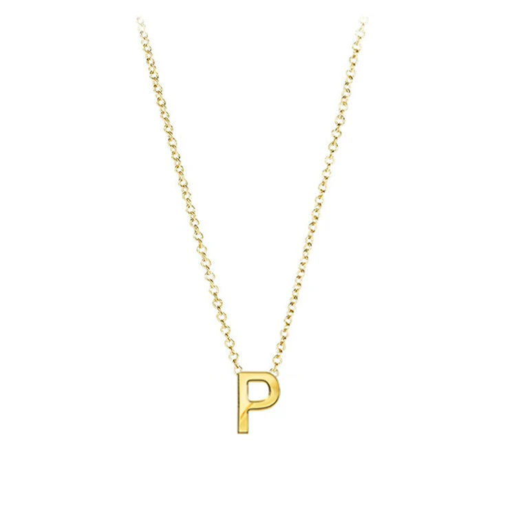 Petite Initial Necklace - Image 19