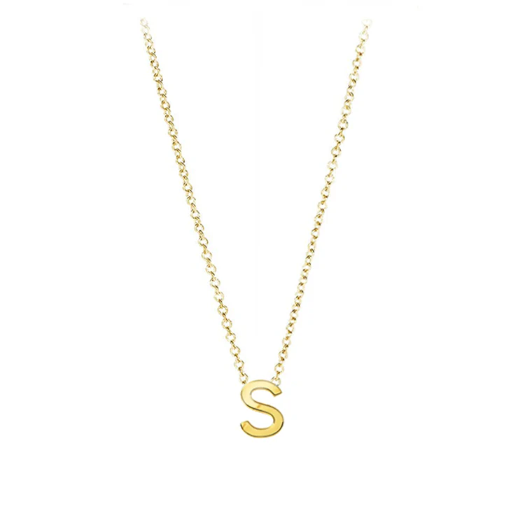 Petite Initial Necklace - Image 23