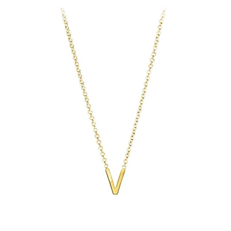 Petite Initial Necklace - Image 26