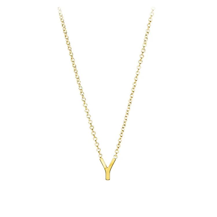 Petite Initial Necklace - Image 29