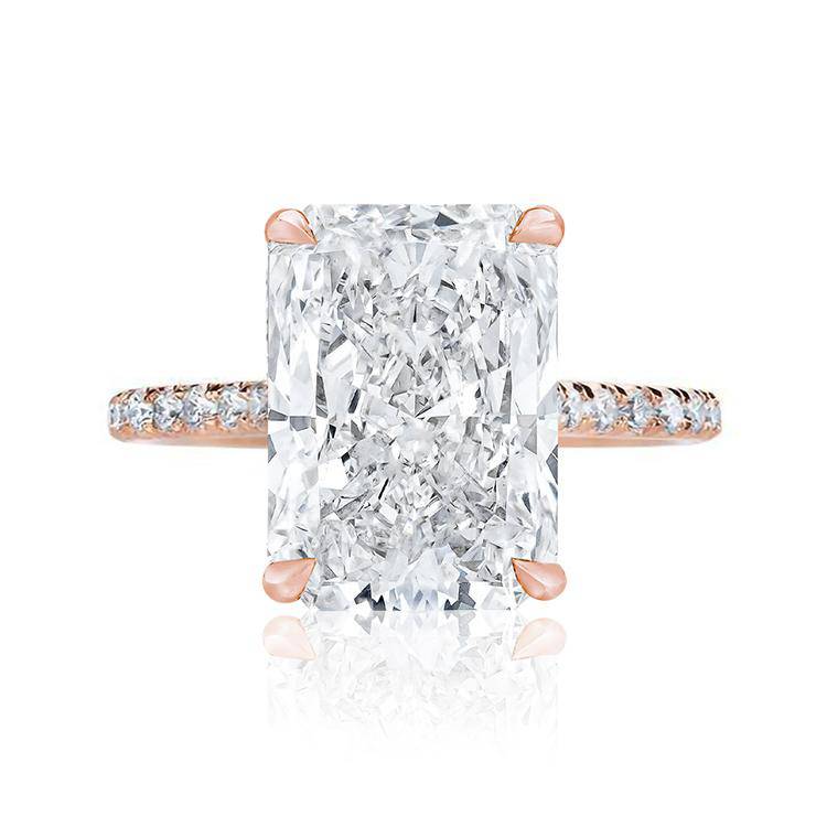 Radiant Allegra Lab Grown Engagement Ring - Image 3